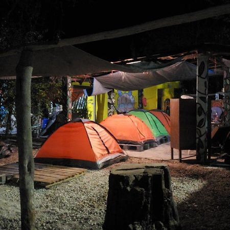 Hostal Y Camping Las G Bacalar Dış mekan fotoğraf