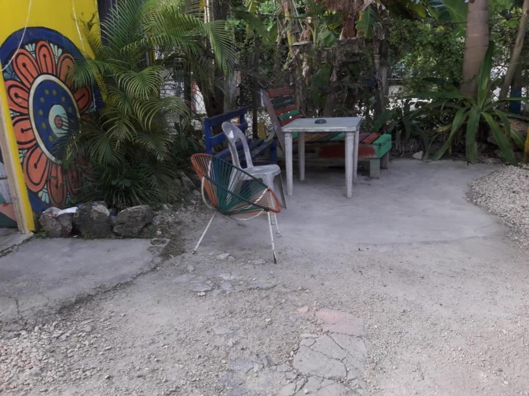Hostal Y Camping Las G Bacalar Dış mekan fotoğraf